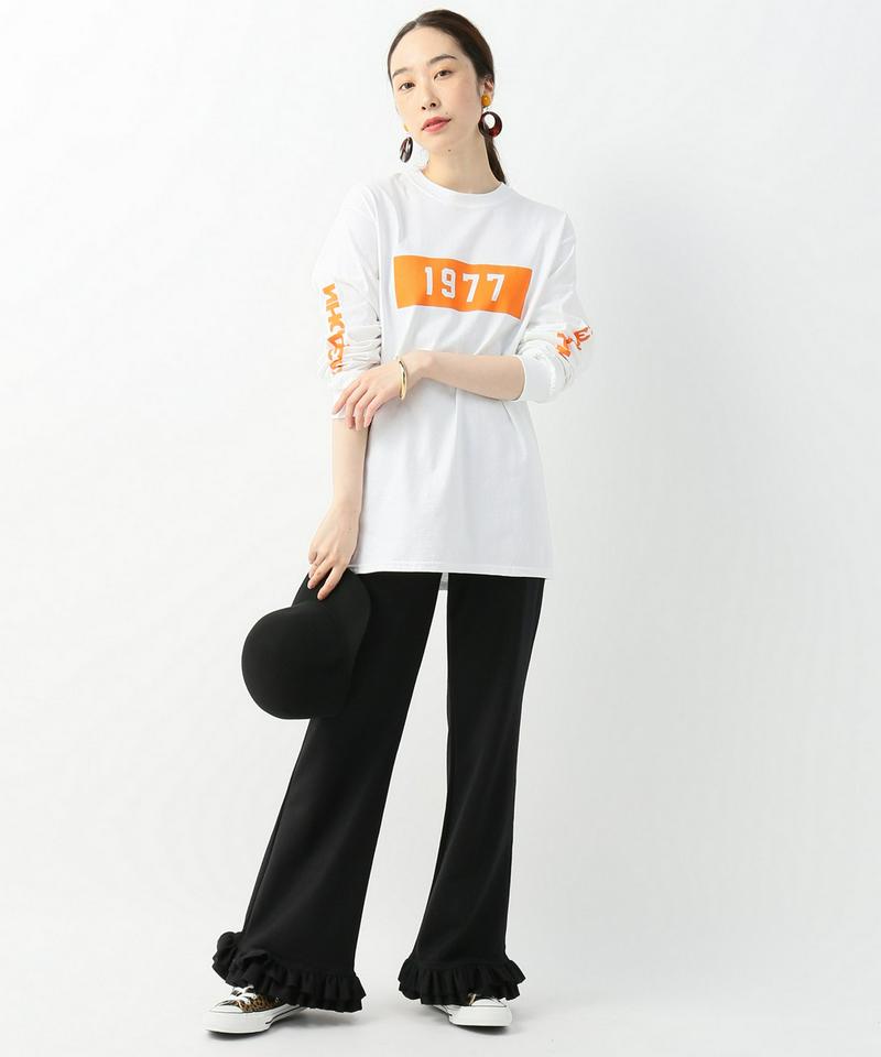 【 ZIQ YONI/ ジックアンドヨニ x Relume 】 BC 1977 ロングスリーブTシャツ
