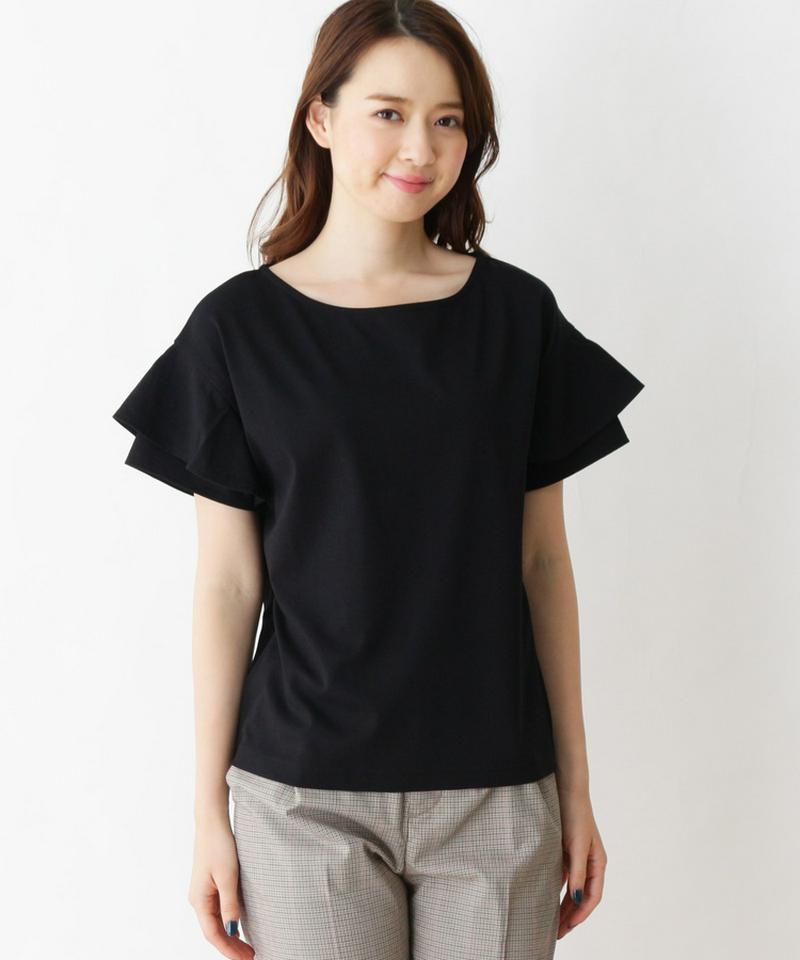 【42(LL)WEB限定サイズ】フリルスリーブトップス