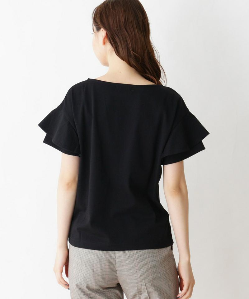 【42(LL)WEB限定サイズ】フリルスリーブトップス