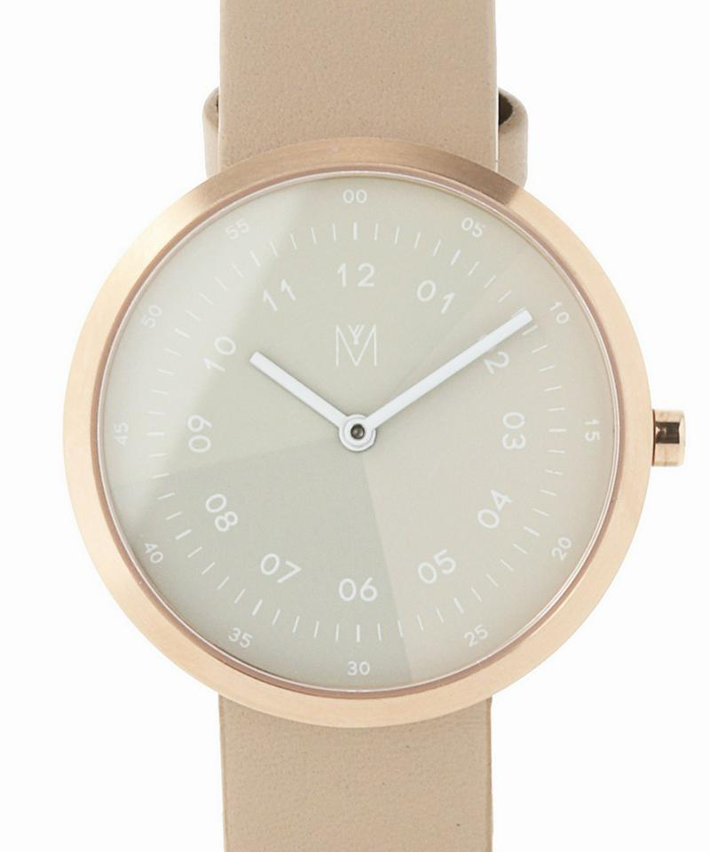 MAVEN Geometric Rosegold Camel 34mm