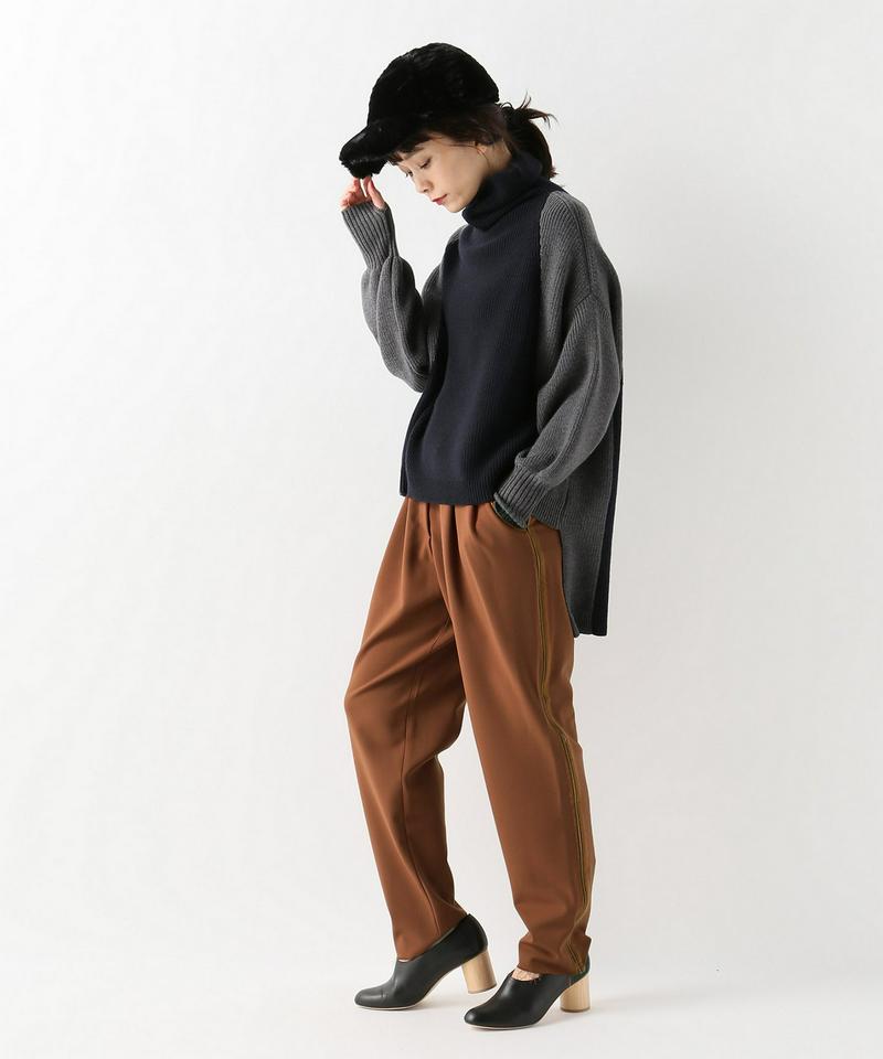 【MAISON FLANEUR / メゾンフランネウール】サイドラインイリ ニードルパレチパンツ