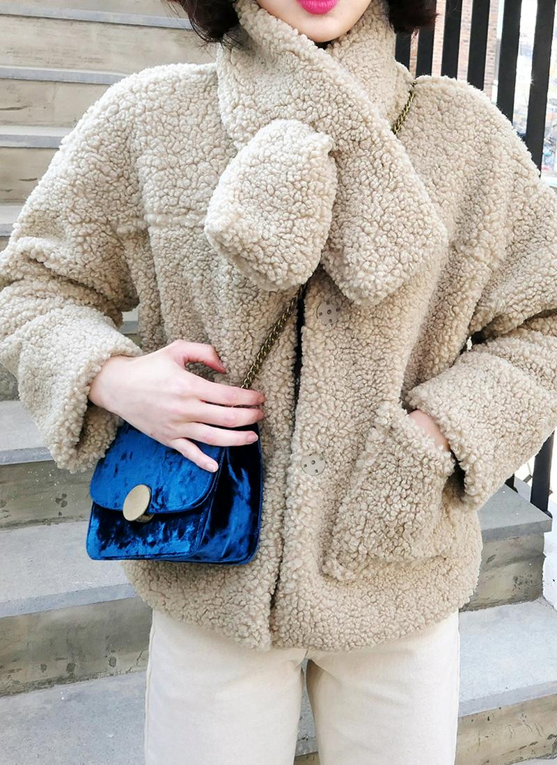 マフラーSETボアジャケット・全4色