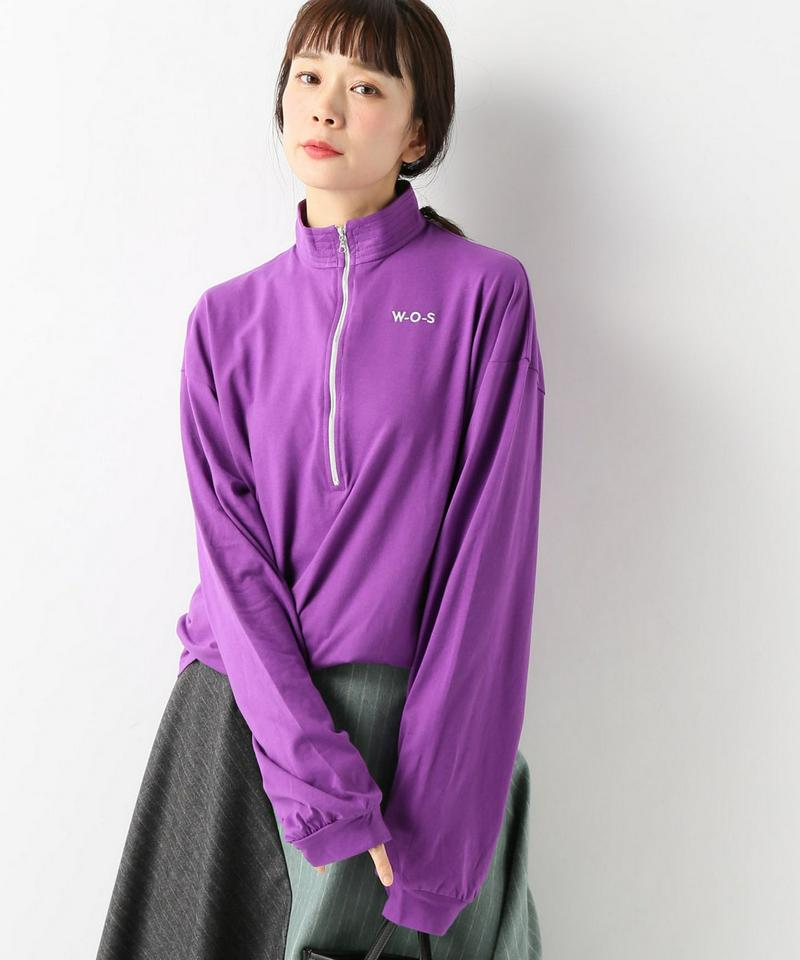 【WALK OF SHAME/ウォーク オブ シェイム】 W-O-S PURPLE LONGSLEEVE