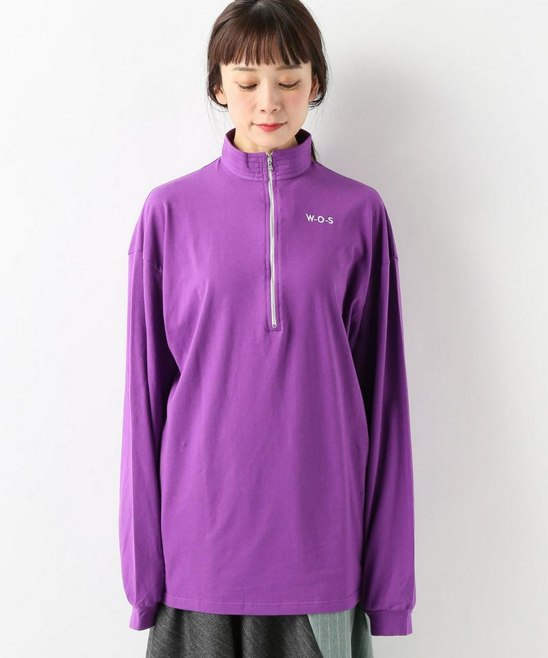 【WALK OF SHAME/ウォーク オブ シェイム】 W-O-S PURPLE LONGSLEEVE