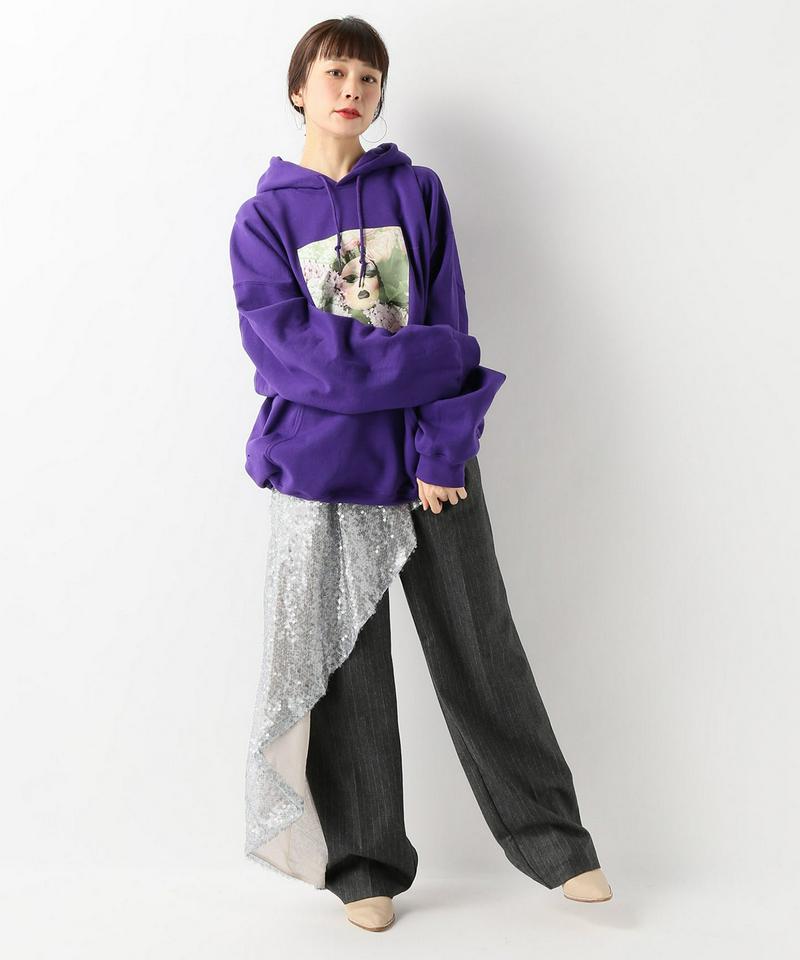 【WALK OF SHAME/ウォーク オブ シェイム】PANTS WITH FOLD:パンツ