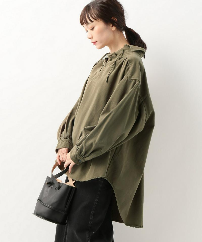 【CLANE/クラネ】WASH BIG SHIRTS TOPS：ブラウス