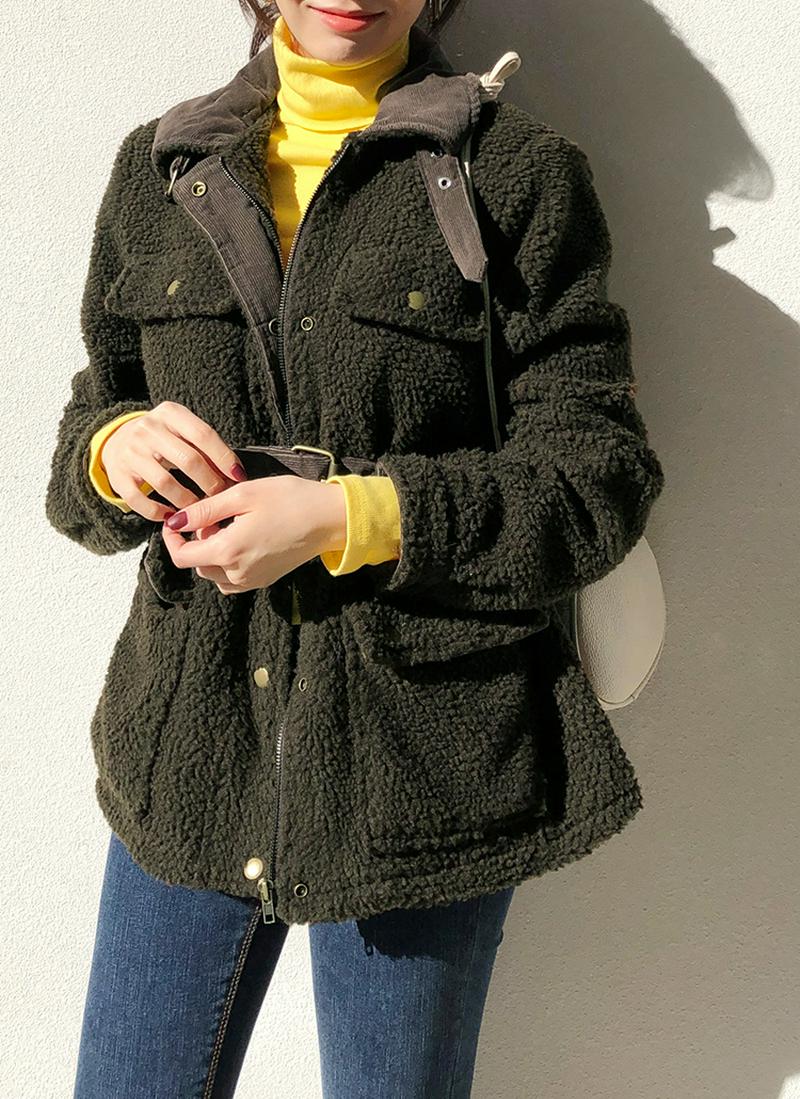 ベルトSETボアポケットジャケット・全3色