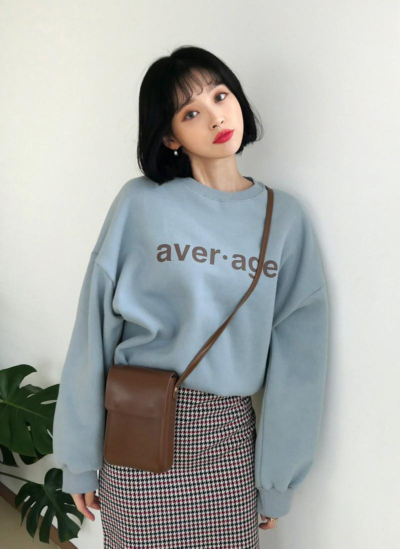 裏起毛aver・ageスウェット・全3色