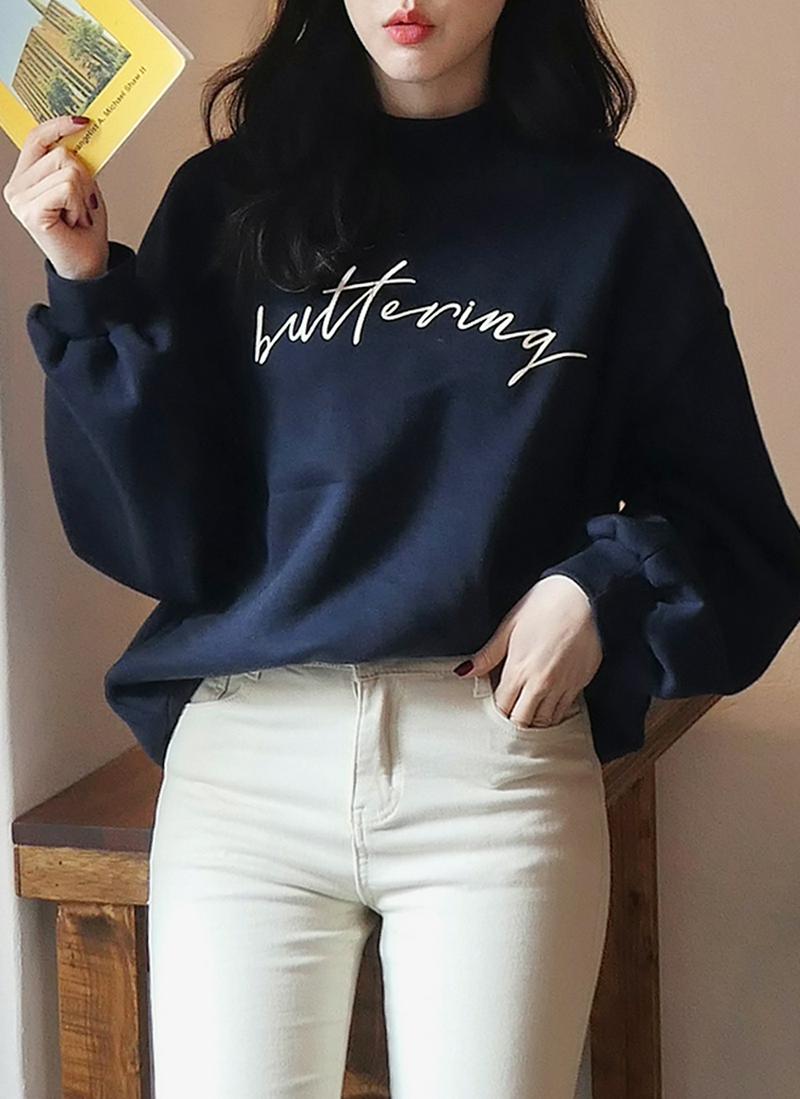 裏起毛butteringスウェット・全7色