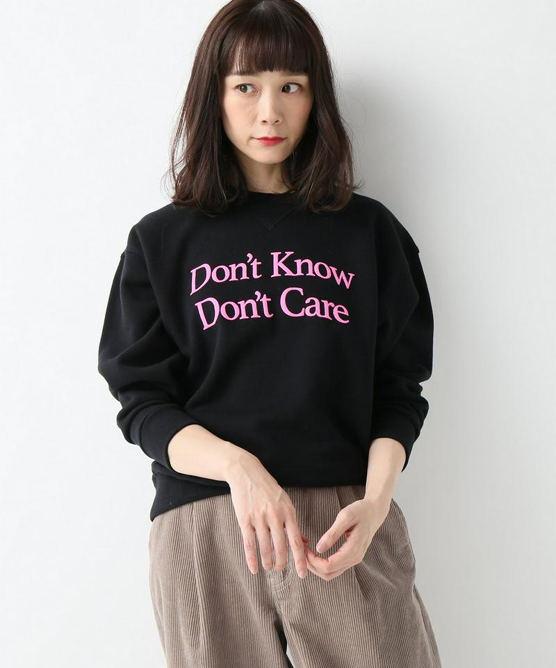 【ASHLEY WILLIAMS/アシュリー・ウィリアムズ】DONT KNOW DONT CARE スウェット