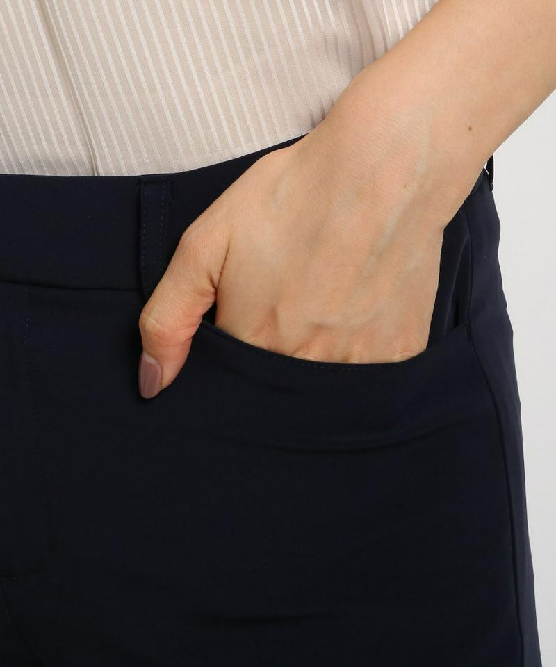 [S]ストレッチセンタープレスパンツ