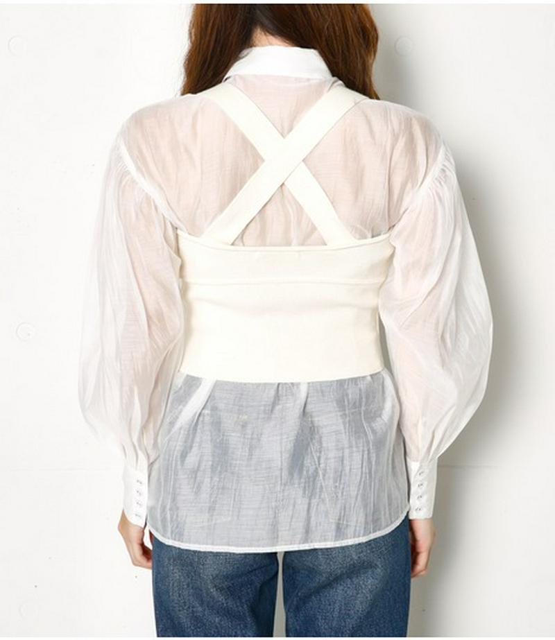 2WAY OFF SHOULDER SHEER SH