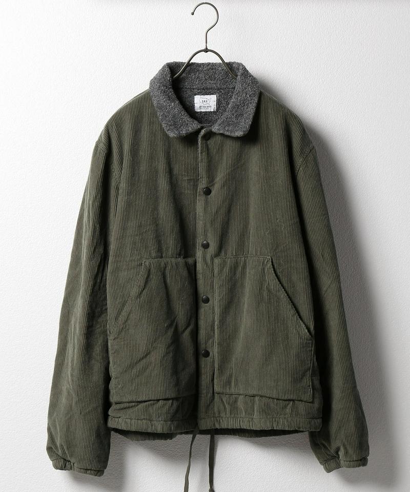 SKU CORDUROY AND BERBER CHORE COAT