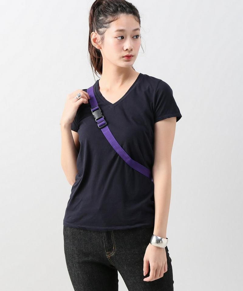 36/-USA テンジクVネックショートスリーブTシャツ