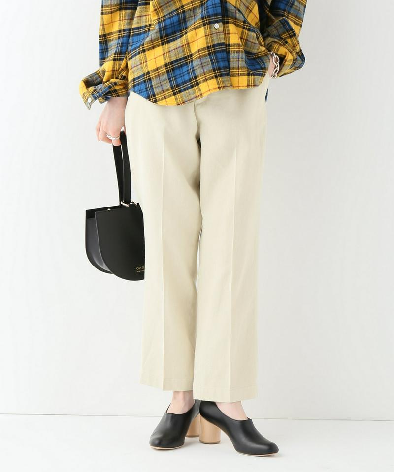 【SERGE de bleu/サージ】CROPPED SLACKS:スラックス