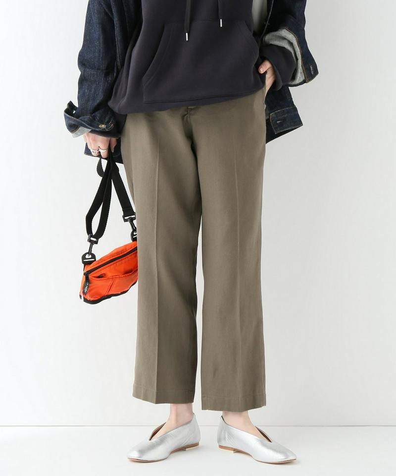 【SERGE de bleu/サージ】CROPPED SLACKS:スラックス