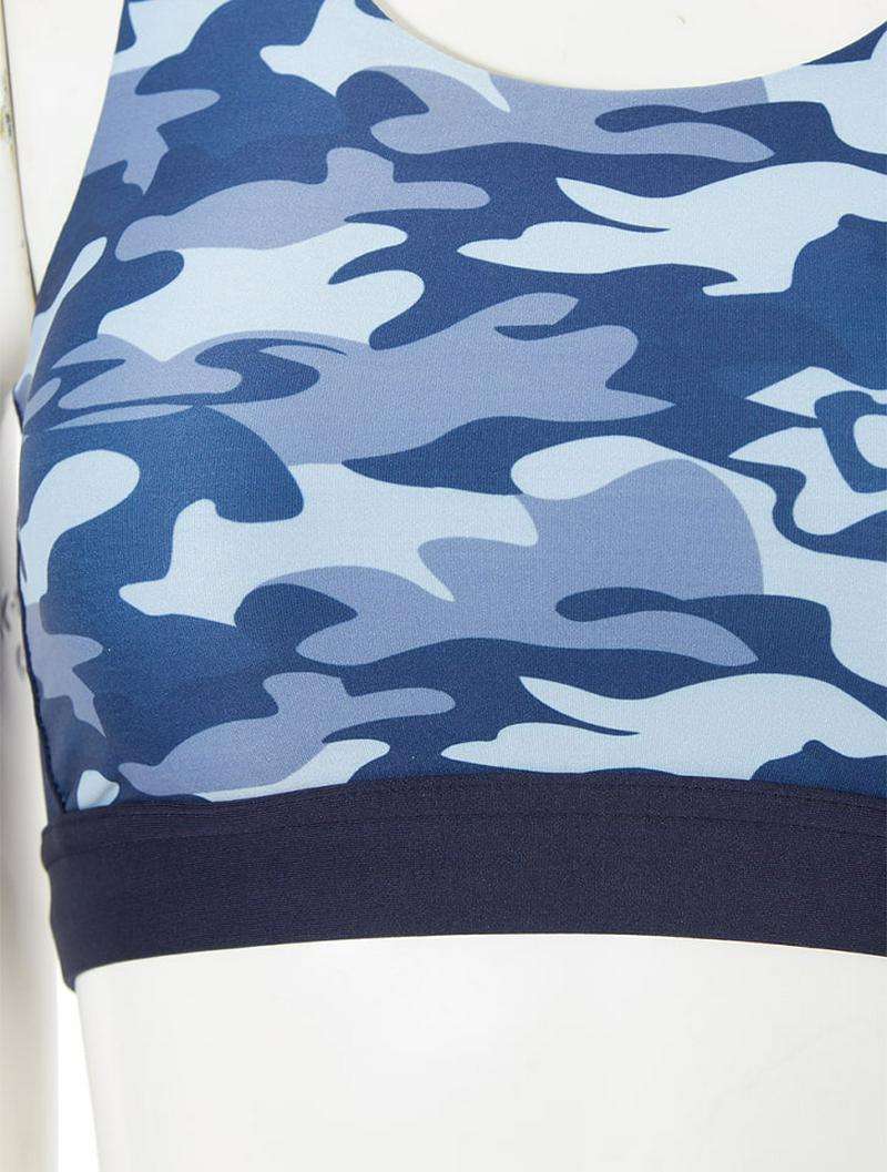 カモフラブラトップウェア