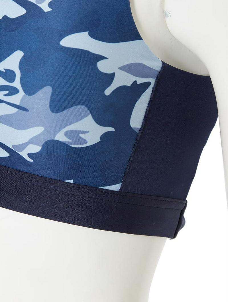 カモフラブラトップウェア