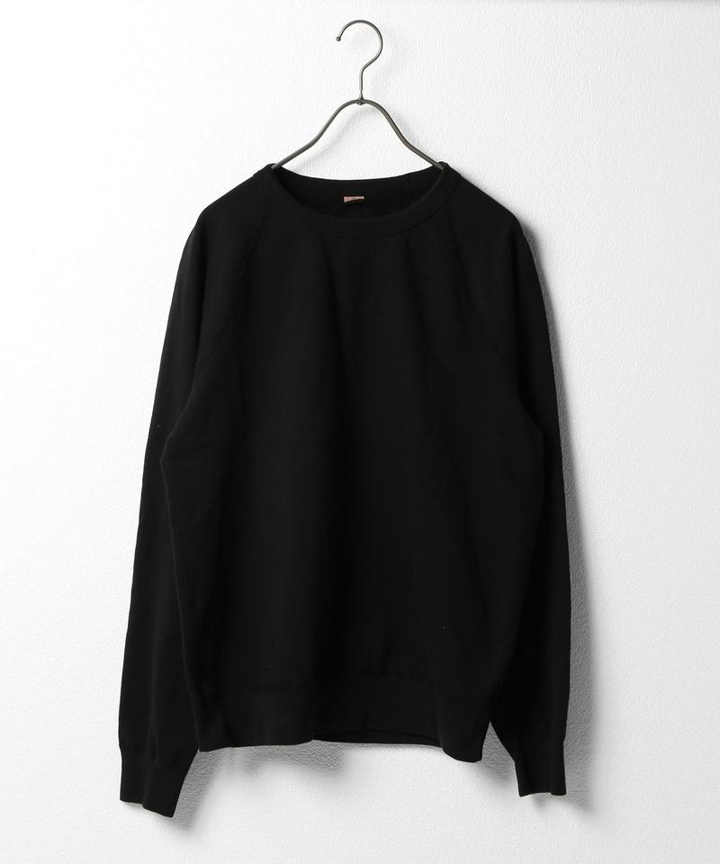 【カタログ掲載】SKU L/S SUPIMA FLEECE CREW SWEATSHIRT(SAVE KHAKI UNITED)