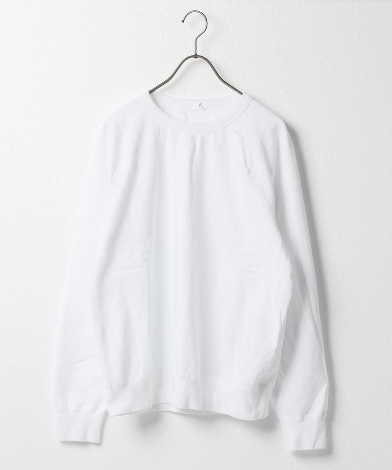 【カタログ掲載】SKU L/S SUPIMA FLEECE CREW SWEATSHIRT(SAVE KHAKI UNITED)