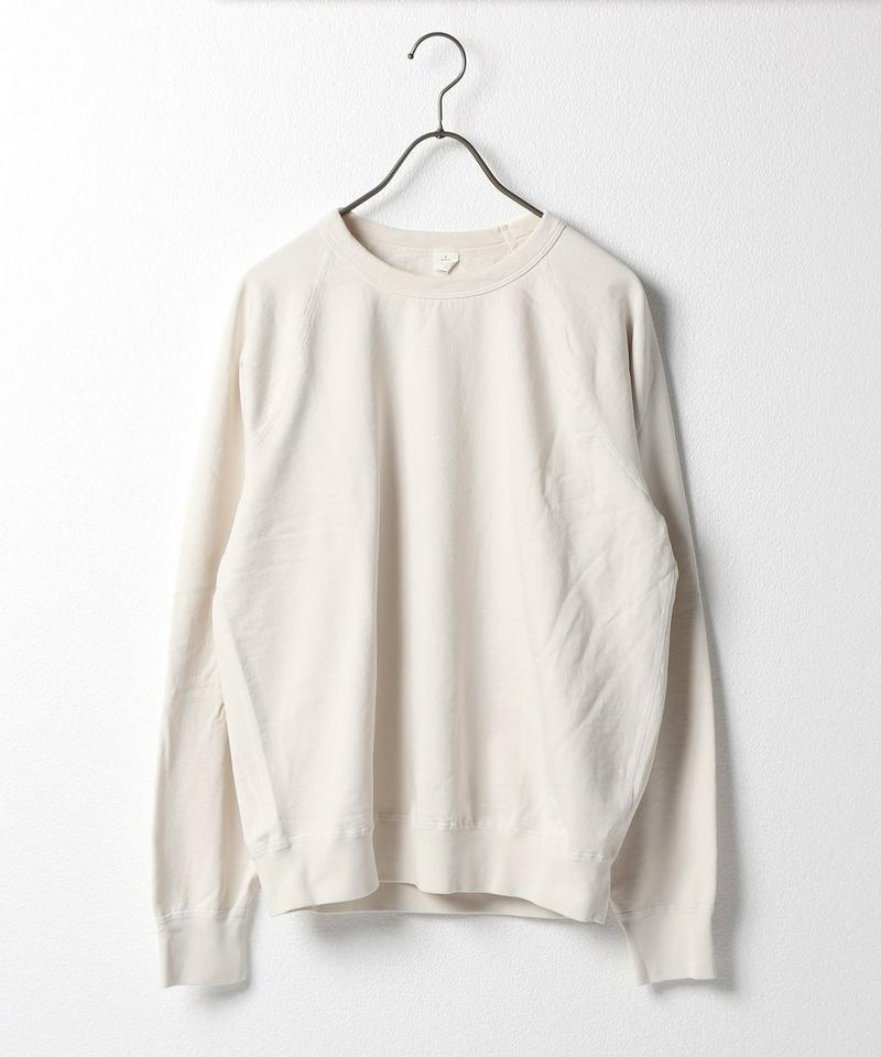 【カタログ掲載】SKU L/S SUPIMA FLEECE CREW SWEATSHIRT(SAVE KHAKI UNITED)