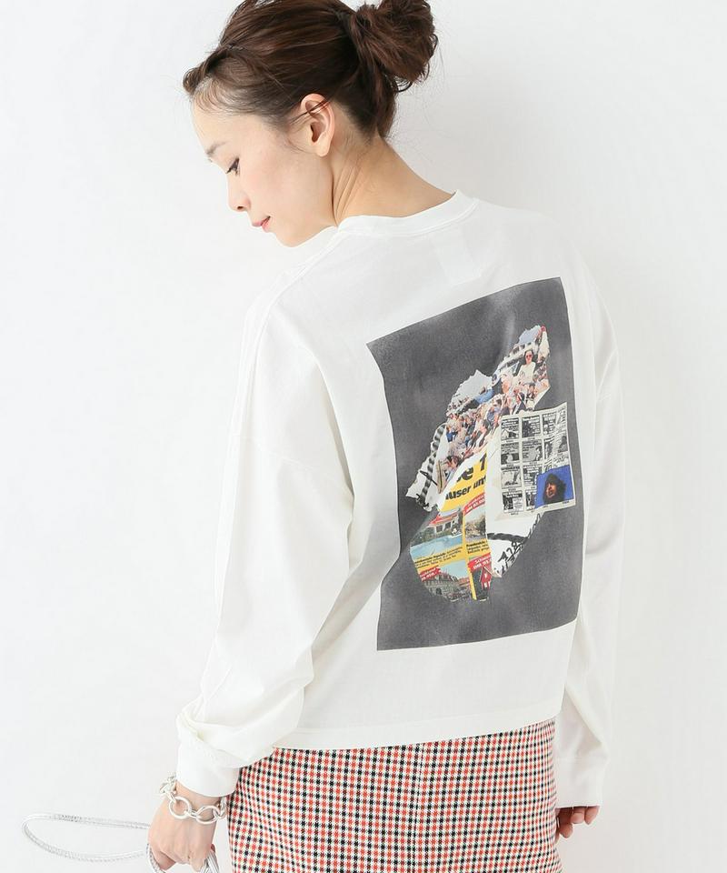 【Name./ネーム】BACK PRINT LONG POCKET TEE
