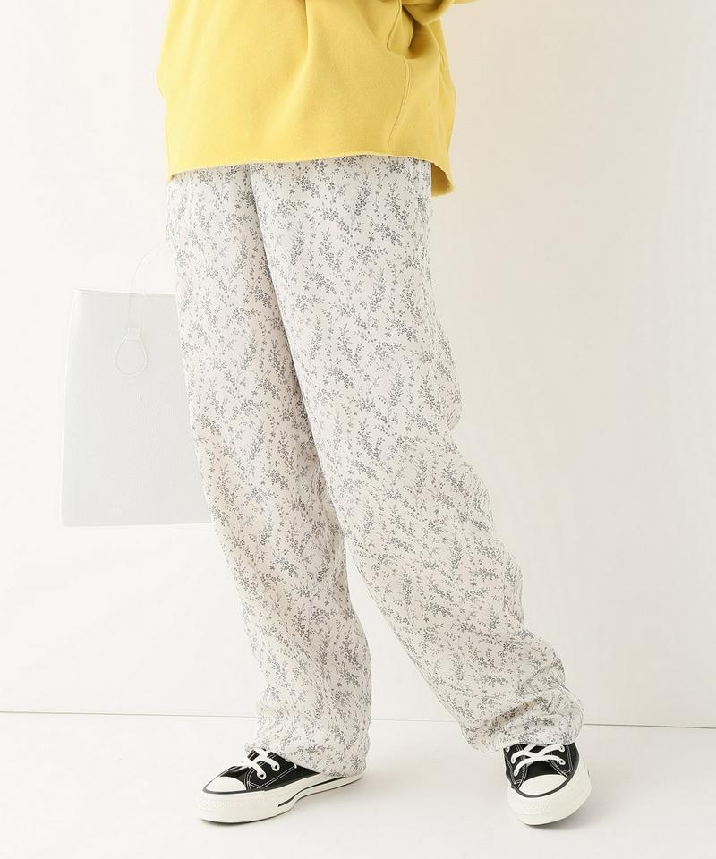 【CLANE/クラネ】PETIT FLOWER WIDE PANTS