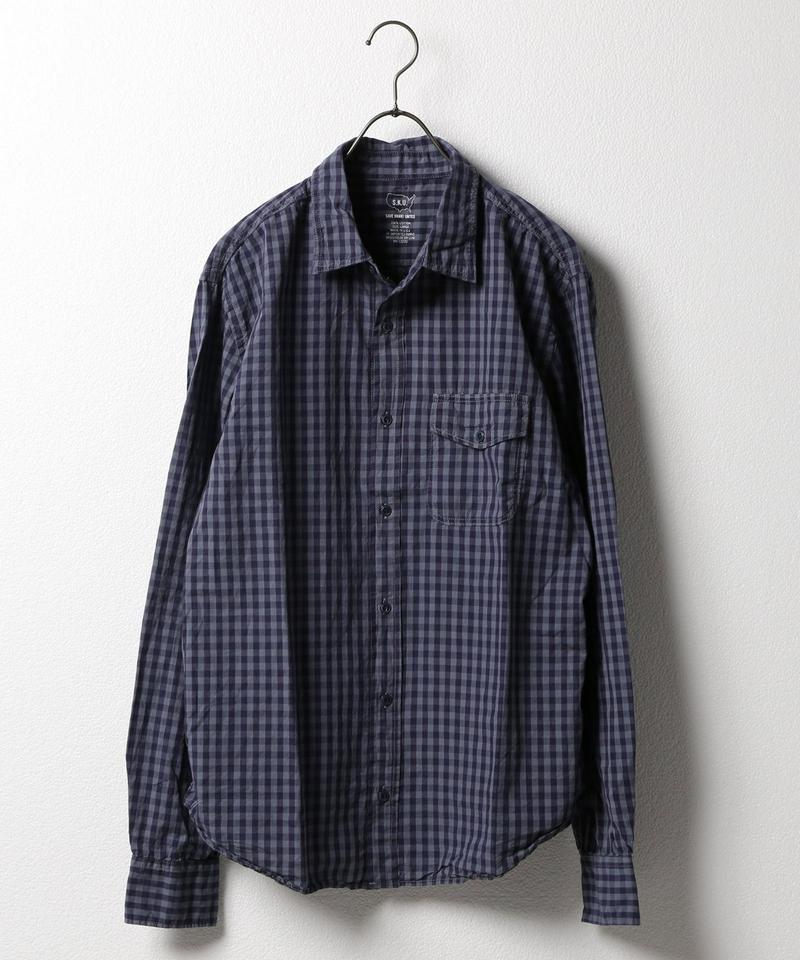 SAVE KHAKI UNITED GINGHAM WORK SHIRT