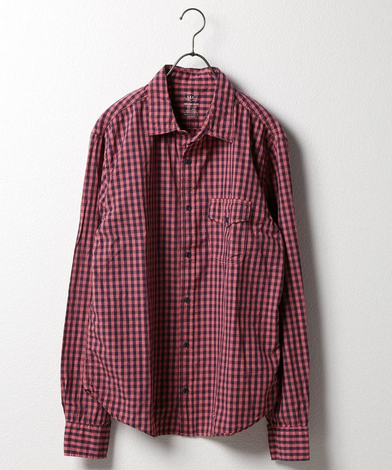 SAVE KHAKI UNITED GINGHAM WORK SHIRT
