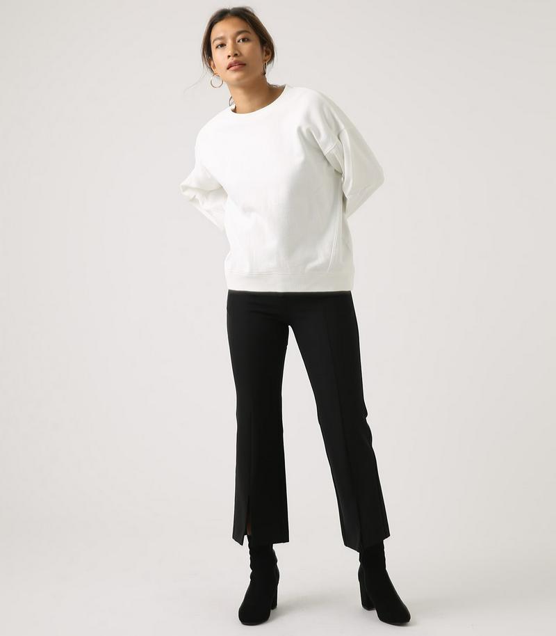 SLEEVE TUCK SWEAT TOPS