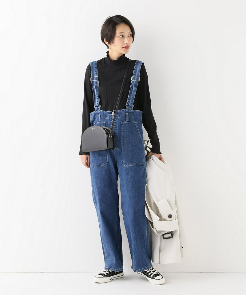 テレコメロウハイネックプルオーバー