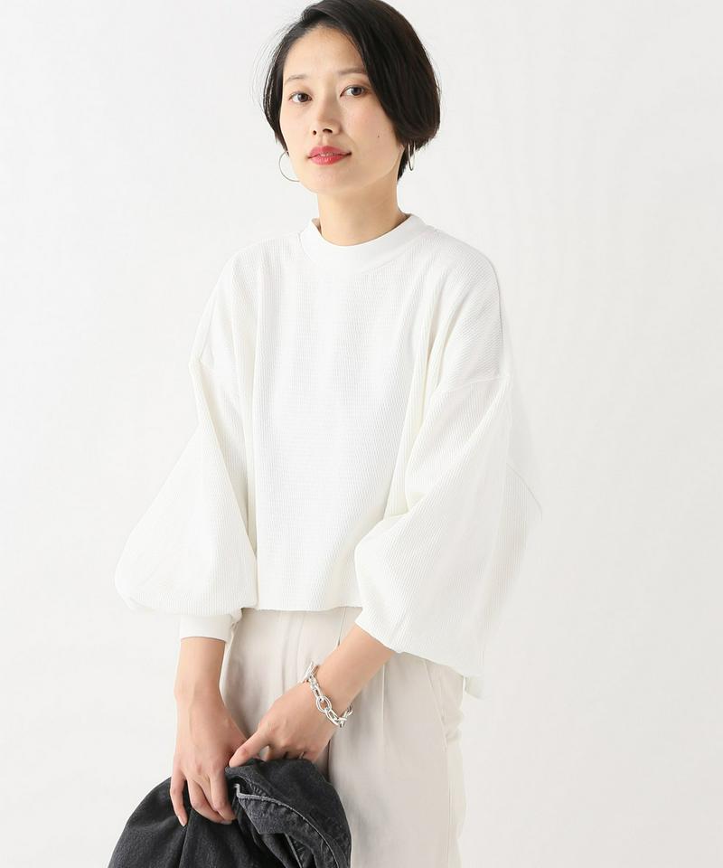 【CLANE/クラネ】サーマルボリュームスリーブトップス