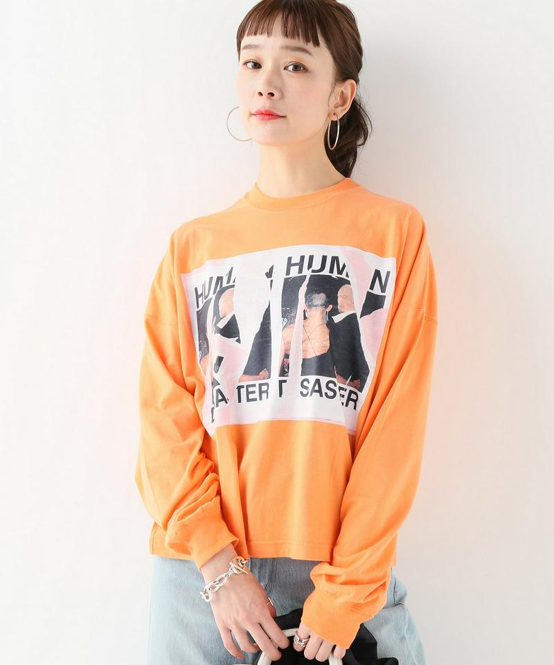【Name./ネーム】フロントプリント ロングスリーブTシャツ