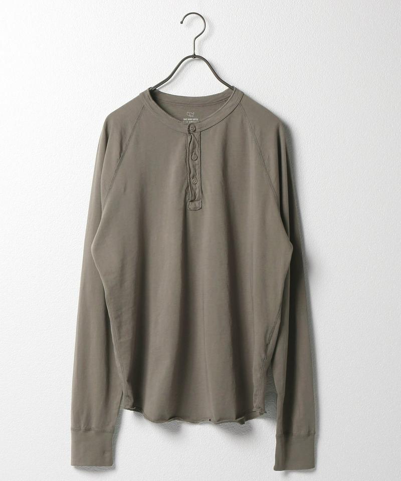 SAVE KHAKI UNITED L/S SUPIMA HENLEY