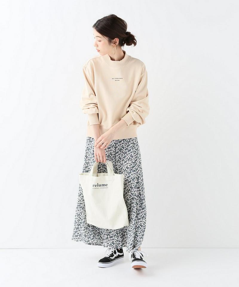 【DROLE DE MONSIEUR / ドロール・ド・ムッシュ】 NFPM CROPPED SWEATER：スウェット
