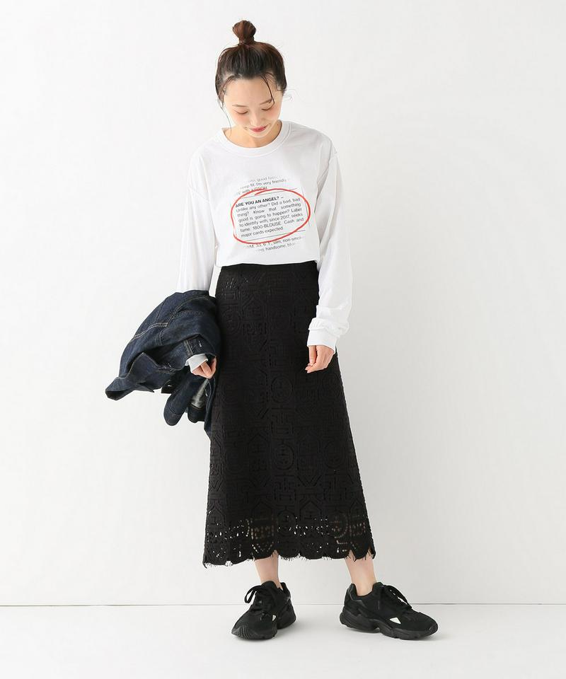 【BLOUSE/ブラウス】PERSONAL AD L/S TEE