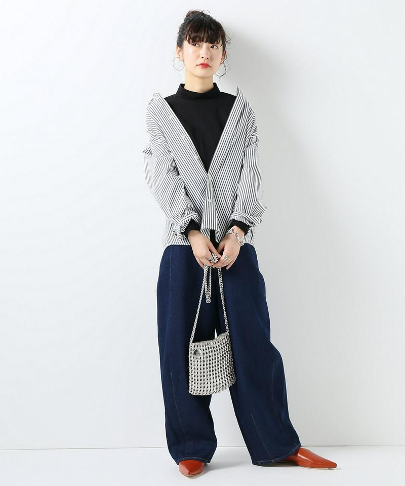 TG天竺ハイネックプルオーバー