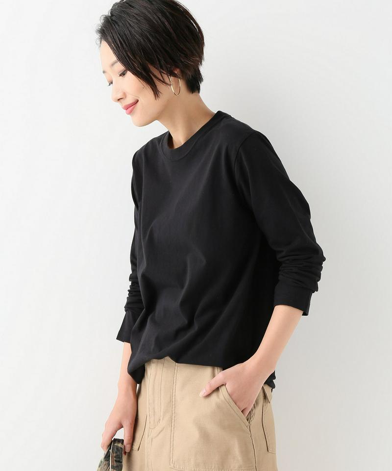 30コットン Washed ロングスリーブTシャツ