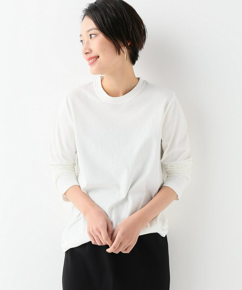 30コットン Washed ロングスリーブTシャツ