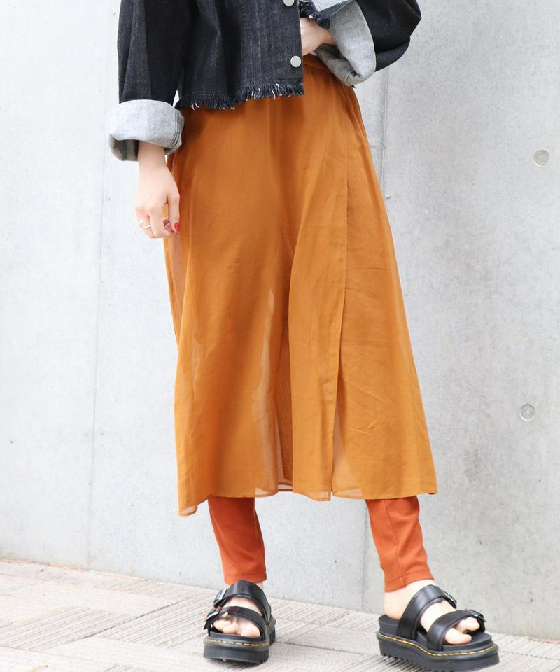 《予約》《WEB限定》JS+eCオーガンレイヤードパンツ◆