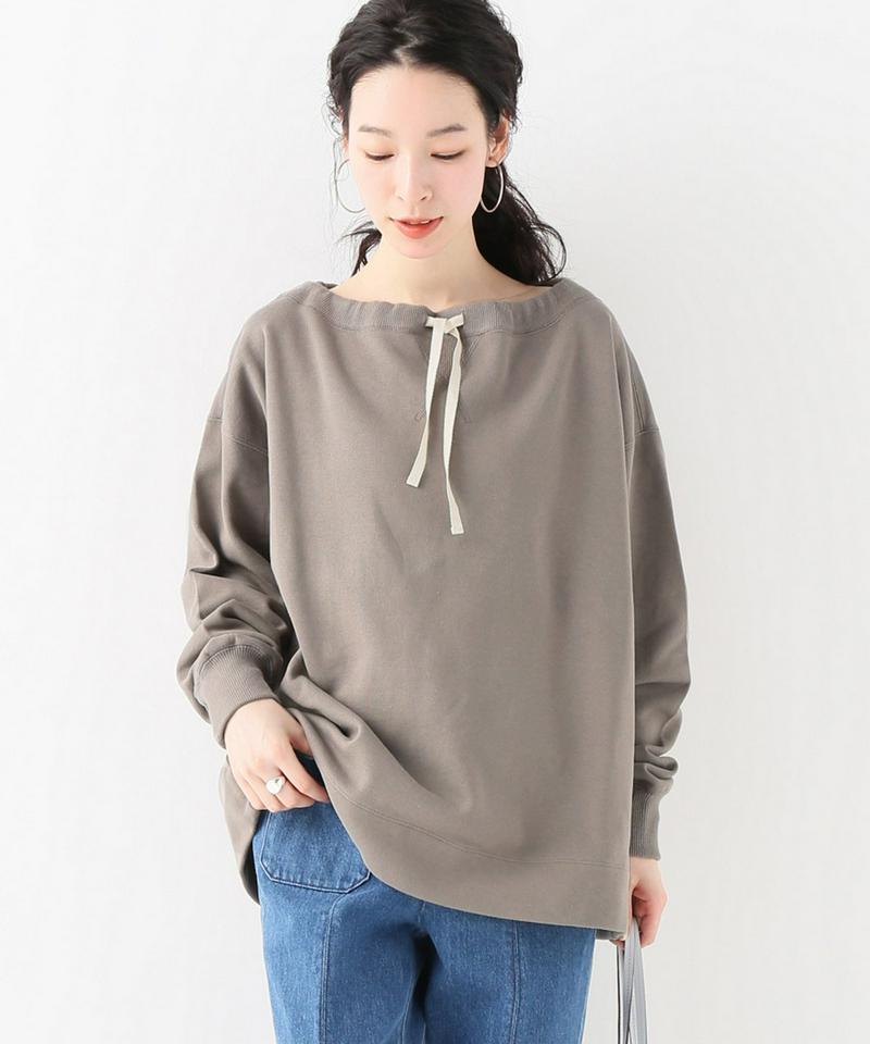 IENA LA BOUCLE アンティーク裏毛プルオーバー