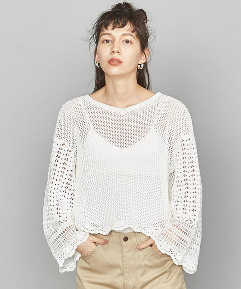 ＜JEAN NERET＞クロシェプルオーバー