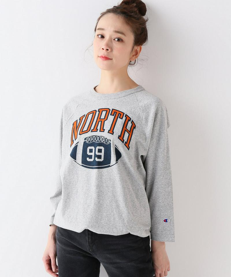【Champion/チャンピオン】ラグラン3/4スリーブシャツ：Tシャツ