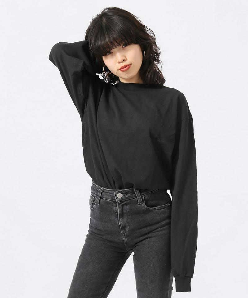 【LA APPAREL / ロサンゼルスアパレル】ロングスリーブ ガーメントダイ M/N Tシャツ