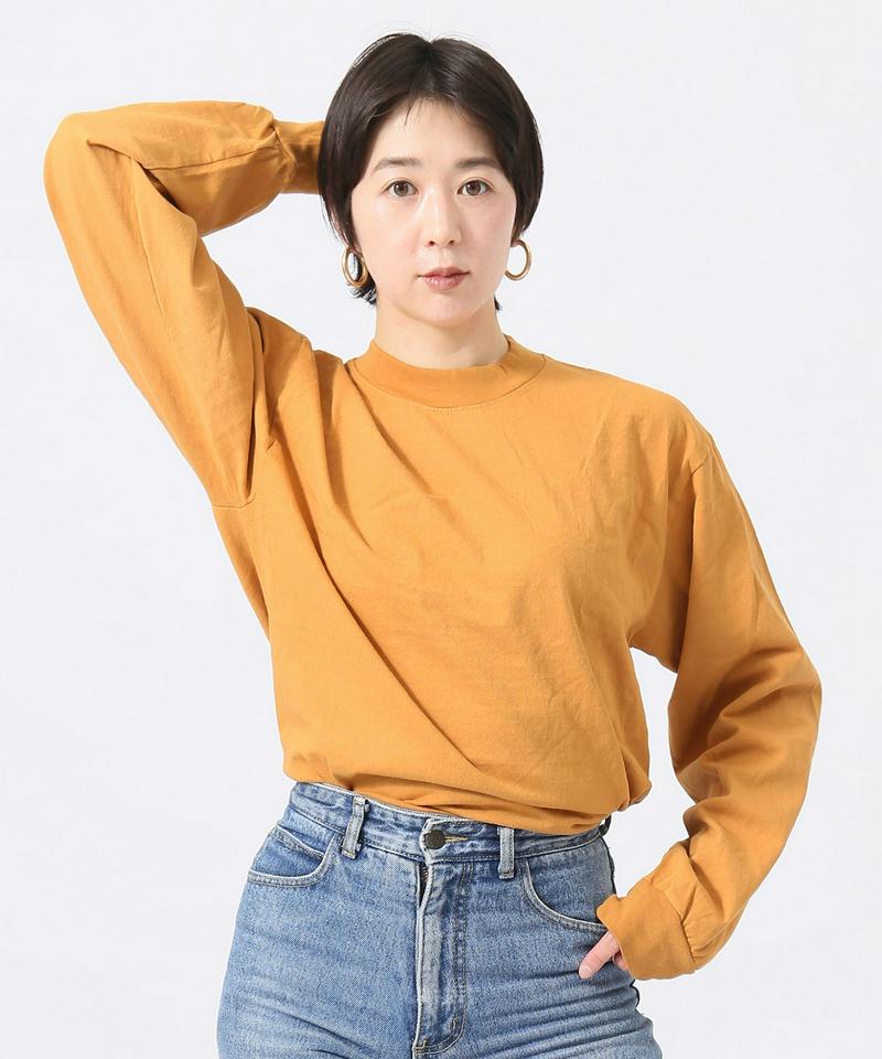【LA APPAREL / ロサンゼルスアパレル】ロングスリーブ ガーメントダイ M/N Tシャツ