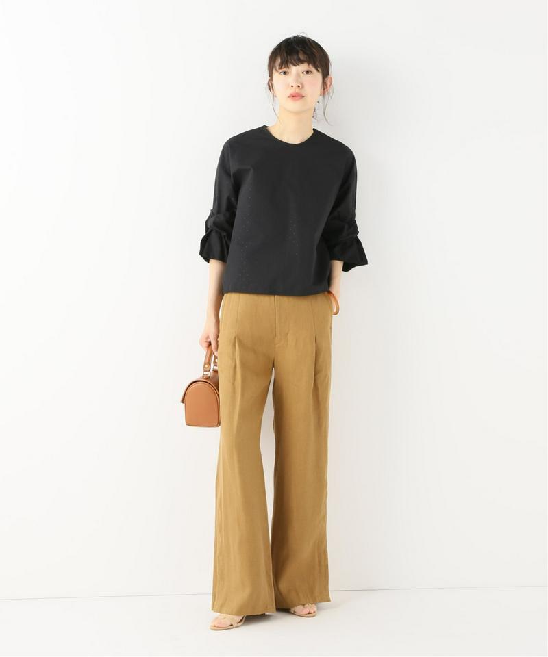【TICCA】 スリットワイドパンツ◆