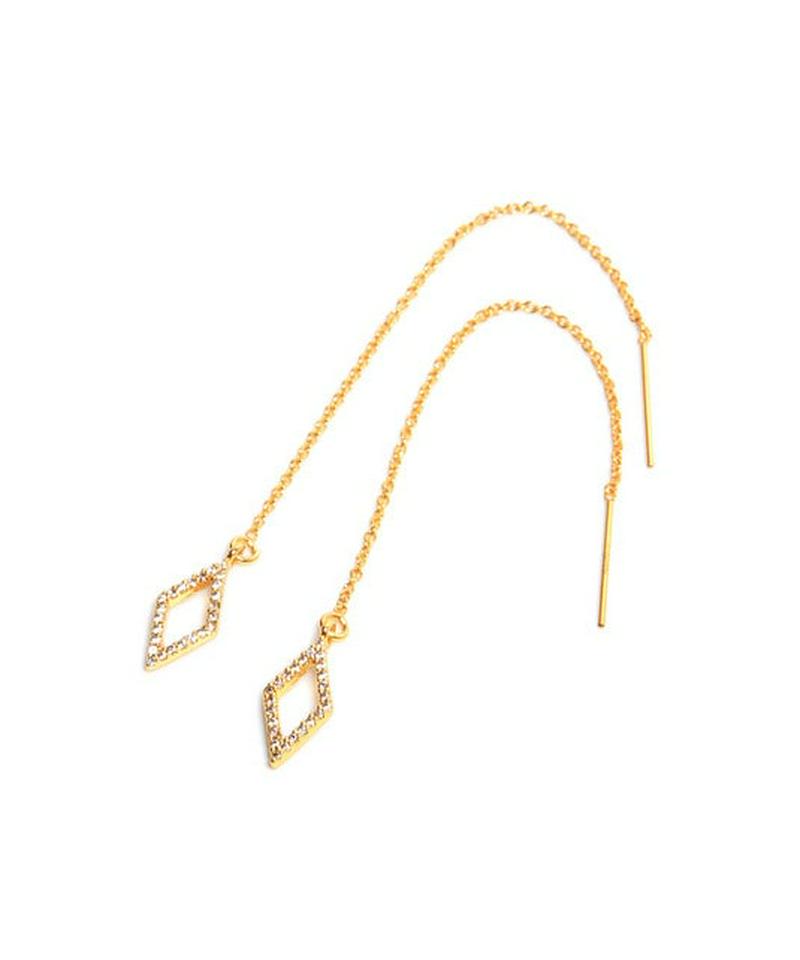 K14GF スクエア アメリカンピアス