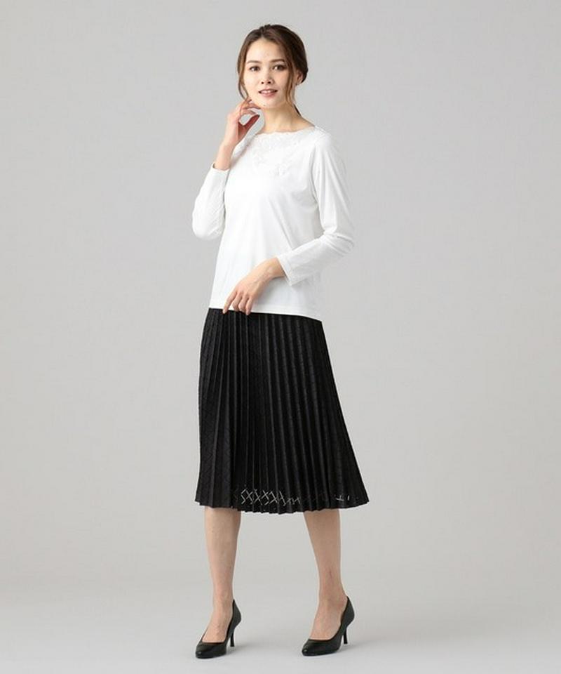【洗える】Pleated　Race スカート