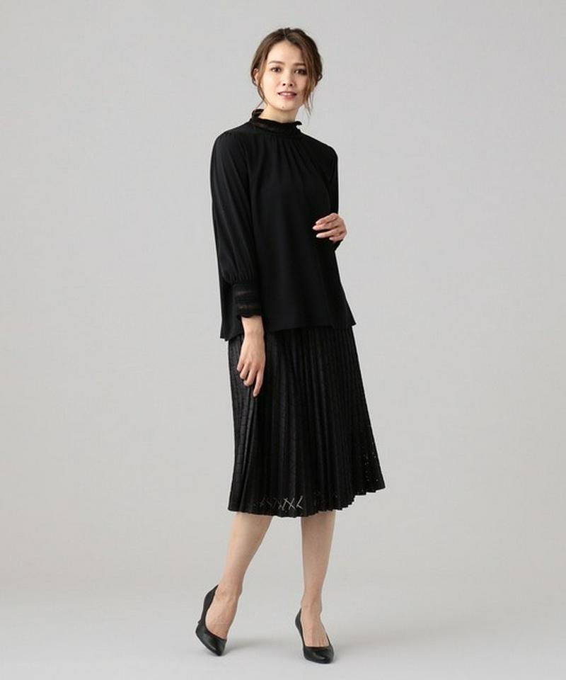 【洗える】Pleated　Race スカート