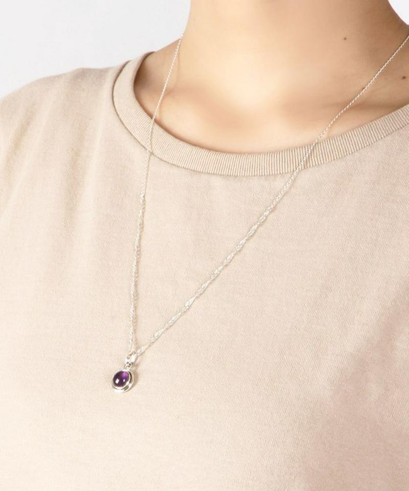 【フランス買付】アメジスト×シルバーネックレス19